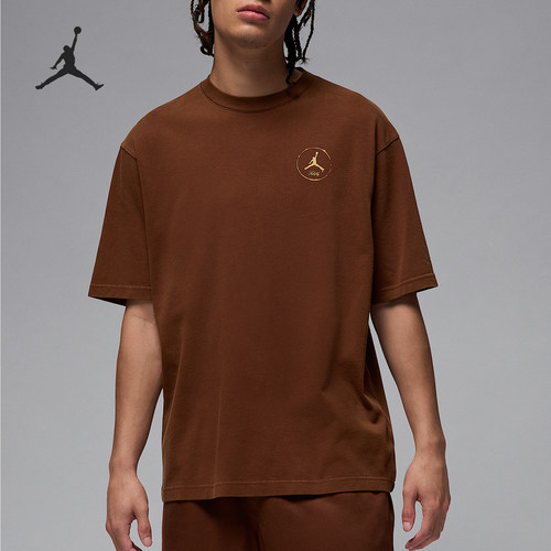 Nike/耐克正品夏季男士复古图案时尚运动户外短袖HM5037-259