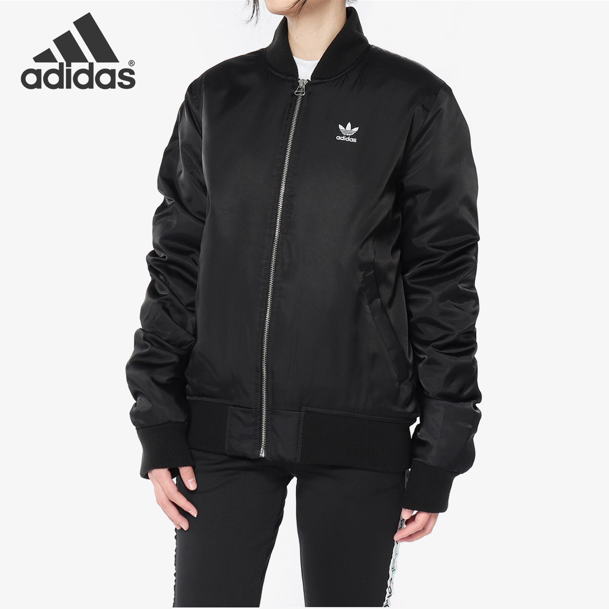 休闲外套Adidas/阿迪达斯拉链