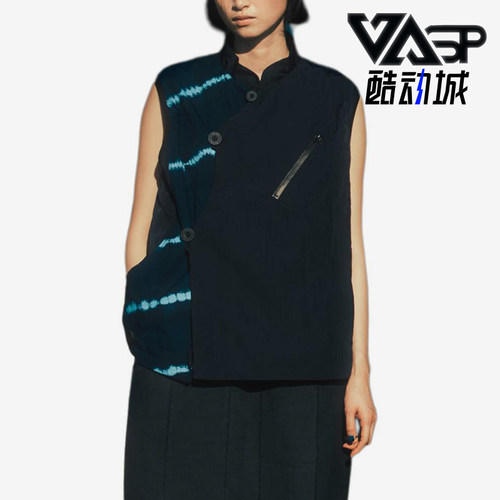 Puma/彪马正品男女同款休闲时尚简约斜扣无袖马甲623672-16