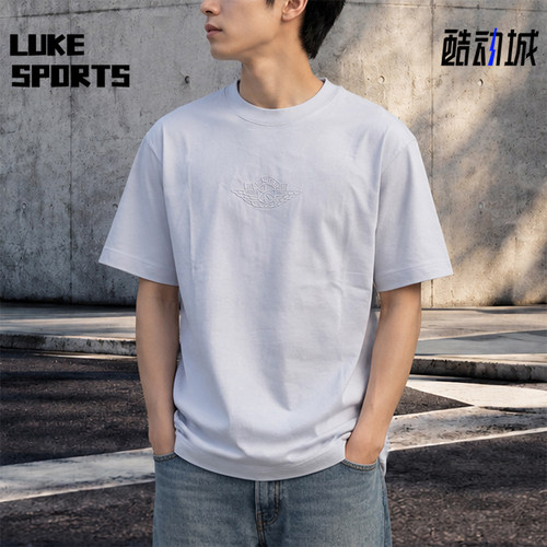 Nike/耐克正品JORDAN男士休闲圆领舒适轻盈短袖T恤DX5783-085