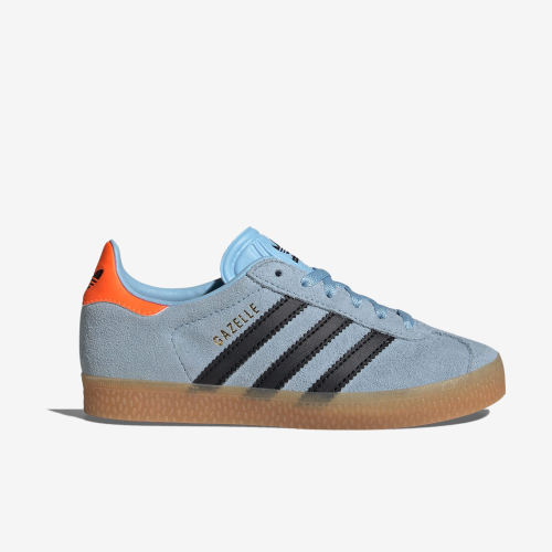 Adidas阿迪达斯正品GAZELLE男童系带低帮耐磨透气运动鞋ID6554