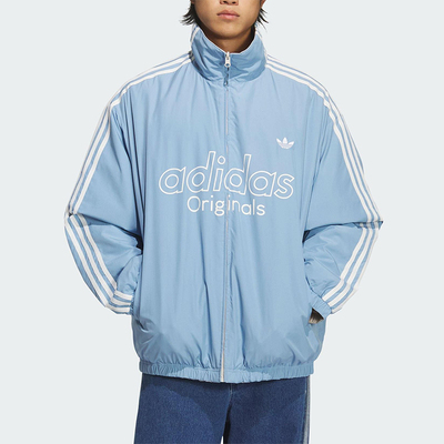 Adidas/阿迪达斯正品三叶草男士运动双面保暖宽松休闲棉服KS5955