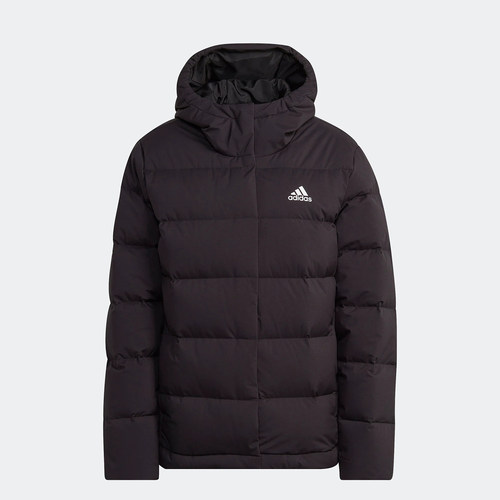 保暖连帽短款运动羽绒服