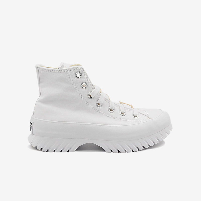 Converse匡威正品时尚新款高帮厚底复古松糕底帆布鞋A00871C