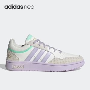 Adidas/阿迪达斯官方正品neoHOOPS3.0男女同款中帮运动板鞋IG2810