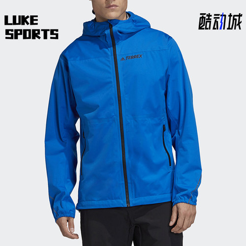 Adidas/阿迪达斯正品春秋男士运动复古潮流连帽夹克外套GD0804