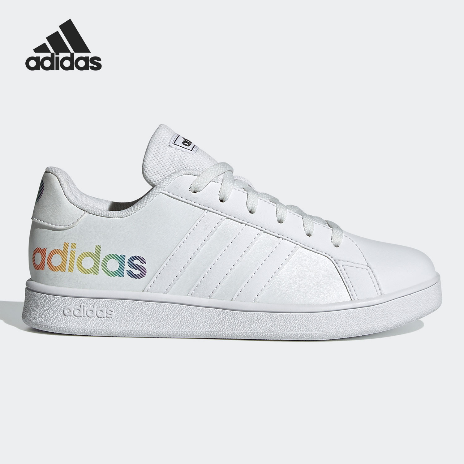 Adidas/阿迪达斯正品当季新款儿童轻便透气休闲运动板鞋H02289