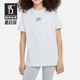 耐克正品 T恤 夏季 Nike 新款 大童运动宽松圆领短袖 DO1341 085