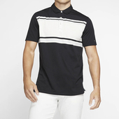 耐克正品 透气条纹运动POLO衫 DRI Nike FIT PLAYER男士 BV0471 010