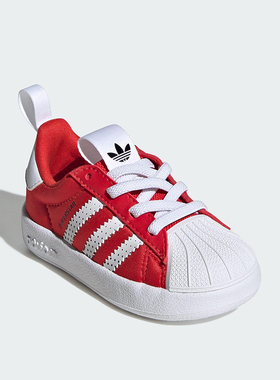 Adidas/阿迪达斯正品三叶草婴童系带低帮耐磨贝壳头运动鞋IH1751