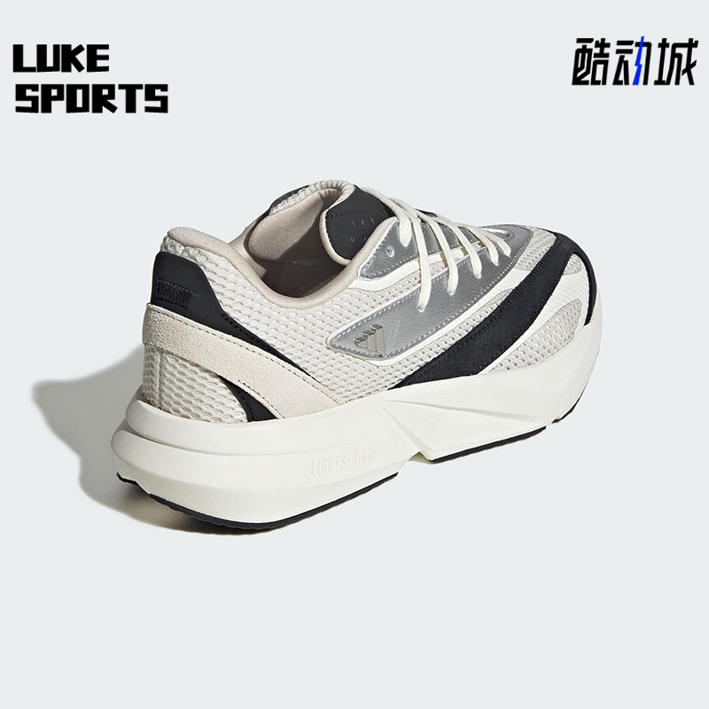 Adidas/阿迪达斯正品LIGHTBLAZE女士运动缓震日常跑步鞋JR7208