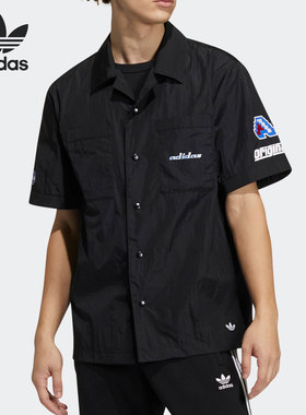 Adidas/阿迪达斯正品 TGP SS Shirt 三叶草男子运动T恤H57828