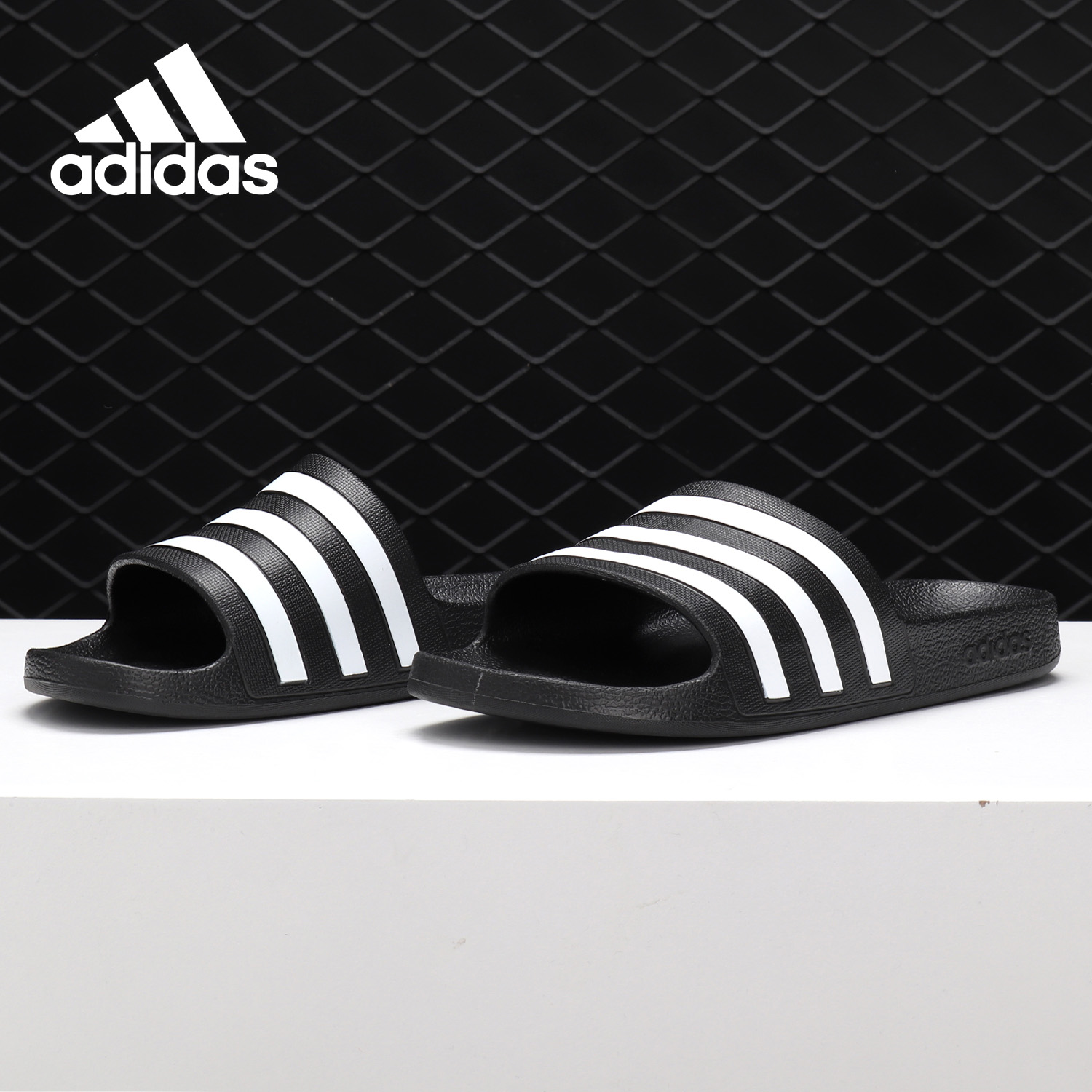 Adidas/阿迪达斯正品ADILETTE AQUA 男女游泳运动凉鞋拖鞋 F35543