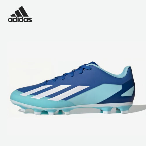 Adidas阿迪达斯正品X Crazy fast.4男女圆头系带长钉足球鞋GY7431