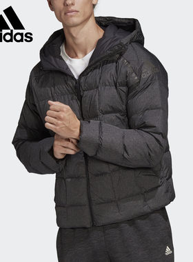 Adidas/阿迪达斯正品冬季新款男子运动短款羽绒服DZ1446