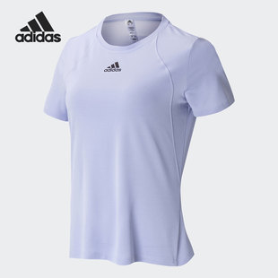 T恤 HE7577 阿迪达斯女子休闲运动透气短袖 Adidas
