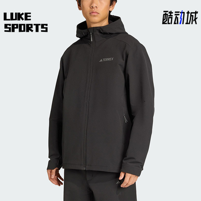 Adidas/阿迪达斯正品2025秋季款男士日常连帽保暖运动外套JV6233