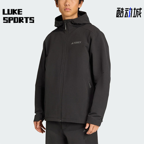 Adidas/阿迪达斯正品2025秋季款男士日常连帽保暖运动外套JV6233