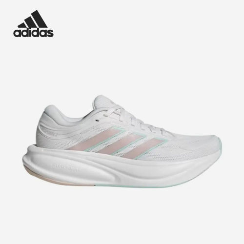 Adidas/阿迪达斯官方正品DURAMOSL2新款女白粉色慢鞋跑步鞋KJ1765
