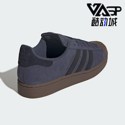 Adidas/阿迪达斯正品三叶草男女系带贝壳头耐磨低帮板鞋JQ3226