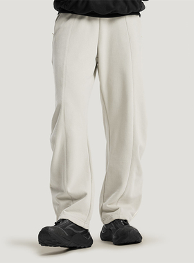 Adidas/阿迪达斯正品春季男士日常毛圈布时尚针织休闲长裤KU5301