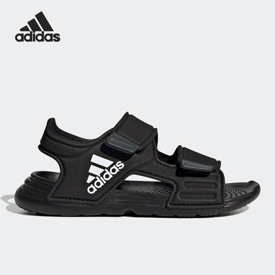 Adidas/阿迪达斯正品夏季儿童轻便运动休闲露趾凉鞋GV7802