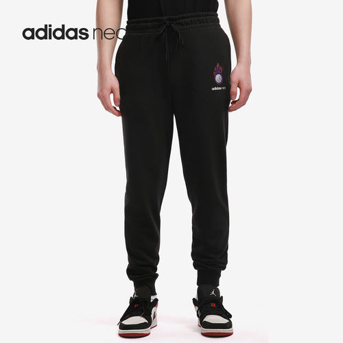 Adidas/阿迪达斯正品NEO新款男子运动裤宽松训练休闲长裤 GP4842