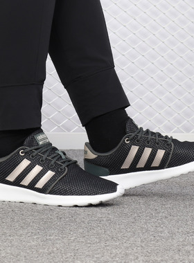 Adidas/阿迪达斯正品新款 neo 女子QT RACER运动休闲鞋F34785