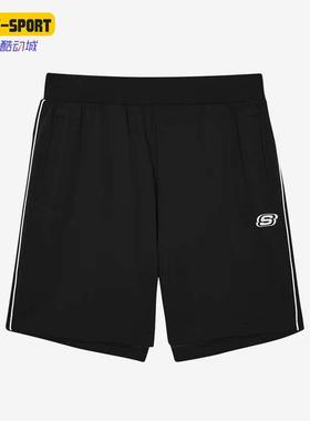 Skechers/斯凯奇正品春夏缤纷系列男子舒适透气运动短裤 L122M139