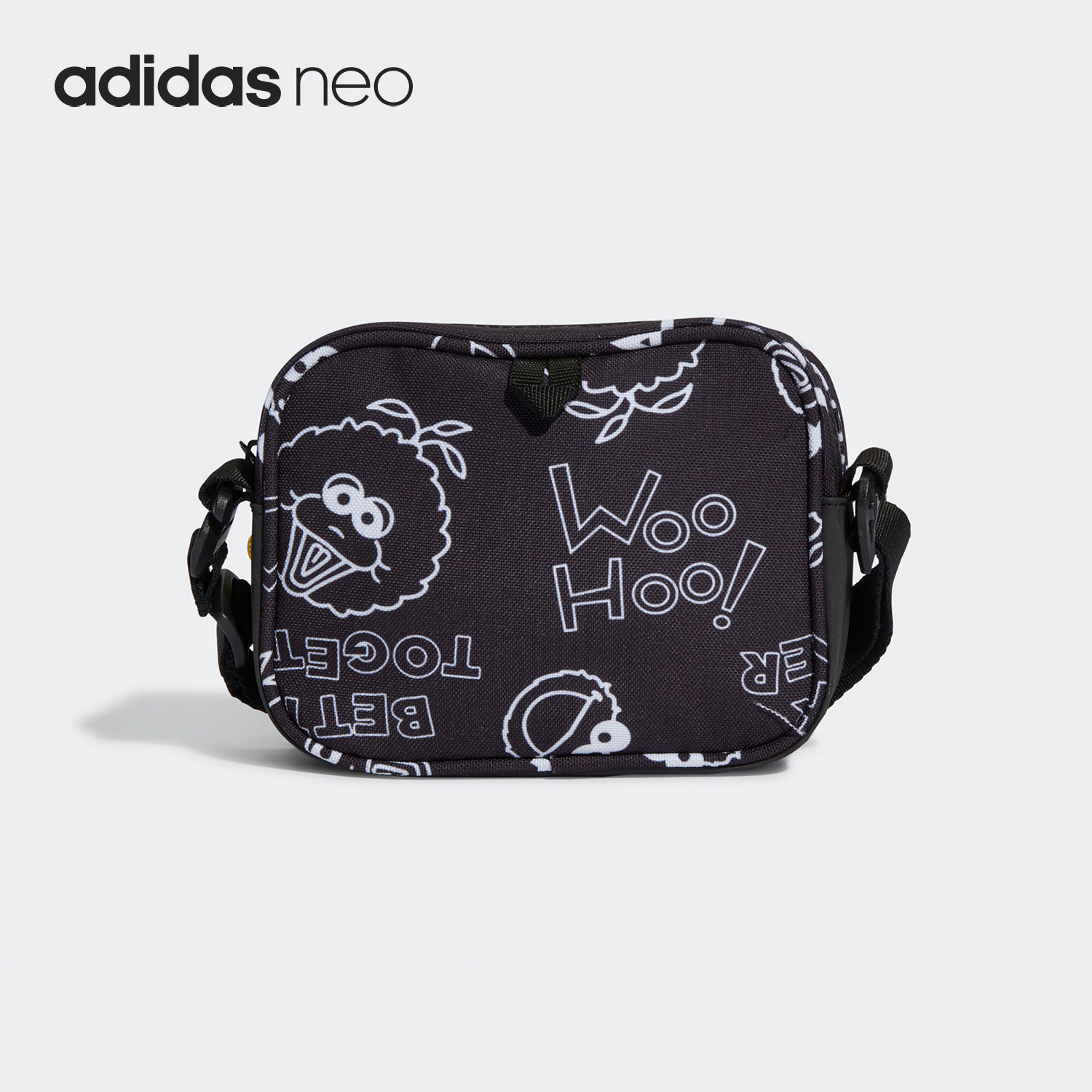 Adidas/阿迪达斯正品 SES STRE ORG 男女运动单肩背包HC7222