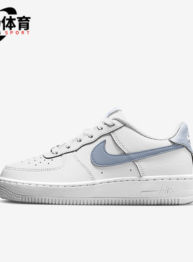 Nike/耐克正品Air Force 1 GS女子大童经典运动板鞋CT3839-112