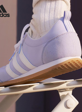 Adidas/阿迪达斯正品VS JOG 2.0男女同款薄底运动休闲鞋JR4652