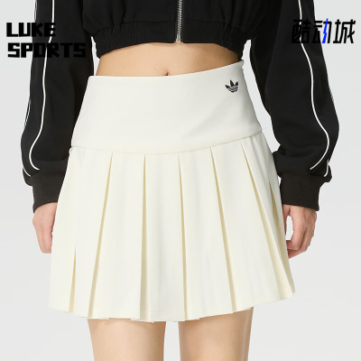 Adidas/阿迪达斯正品三叶草运动透气时尚休闲经典舒适短裙KG8258