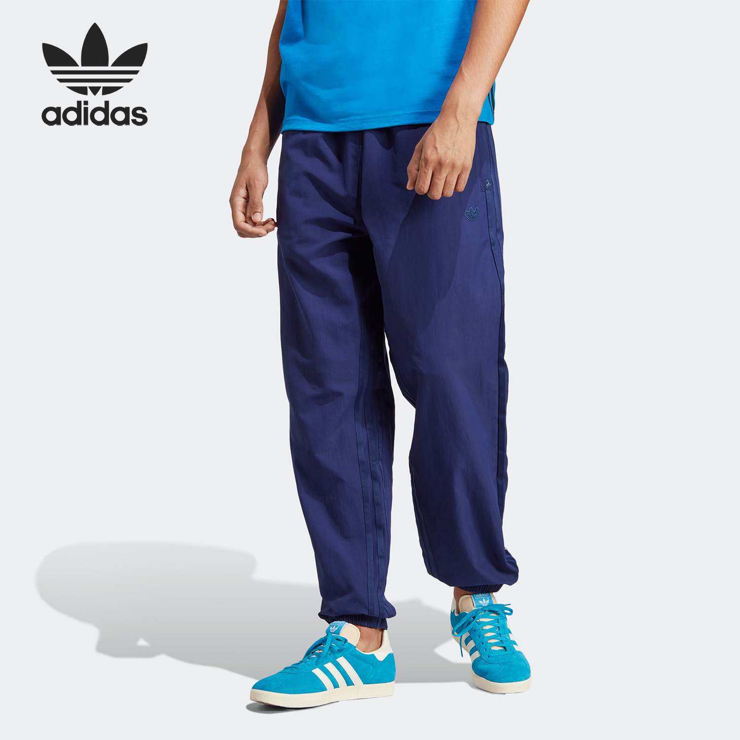Adidas/阿迪达斯正品三叶草春季男子运动训练休闲长裤IA2490