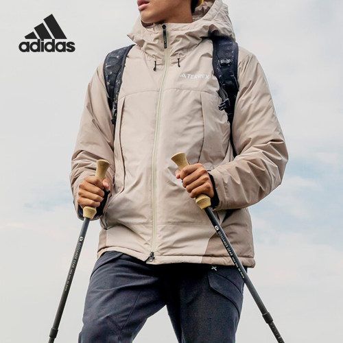 阿迪达斯男士羽绒服外套