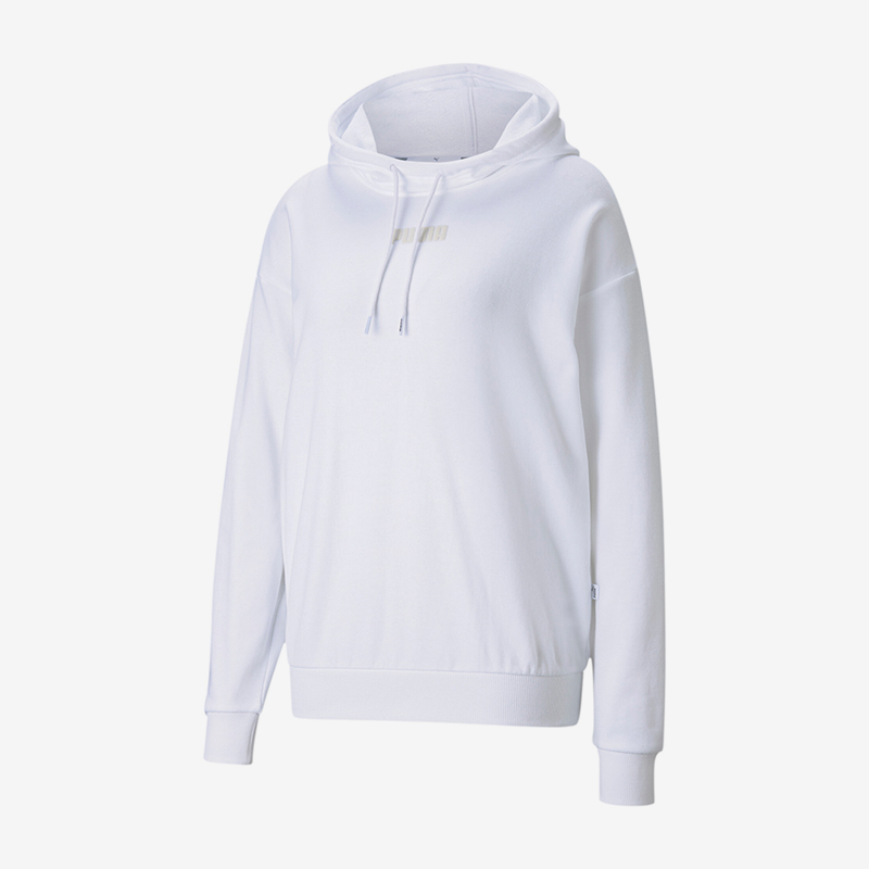 Puma/彪马正品新款女子简约时尚连帽套头休闲卫衣588793-02