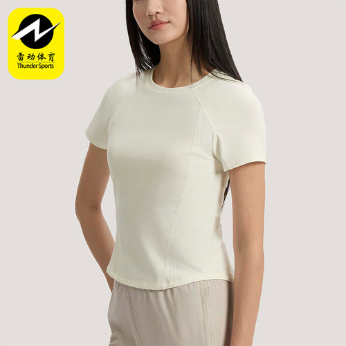 Adidas/阿迪达斯正品2026女士运动休闲经典简约修身透气T恤KH2648