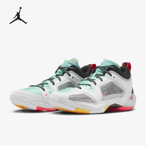 Nike/耐克正品JORDAN男士透气缓震耐磨低帮篮球鞋FB8486-130