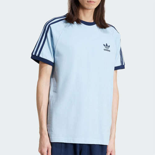 Adidas/阿迪达斯正品三叶草男士时尚简约圆领短袖T恤JN7018