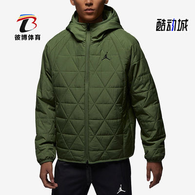 Nike/耐克正品JORDAN男士运动休闲经典防风保暖棉服FD2638-340