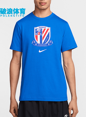 Nike/耐克正品2025夏季款男士透气经典运动图案短袖HM5733-463