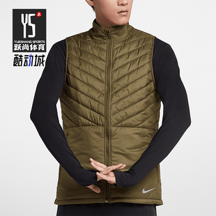 Nike/耐克正品新款男士时尚简约跑步运动棉马甲AH0547-395