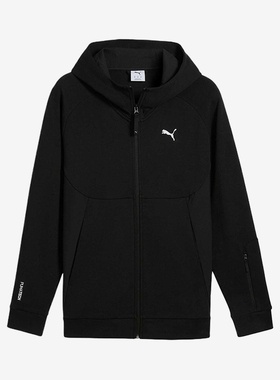 Puma/彪马正品2025新款男士运动拉链连帽夹克外套687575-01