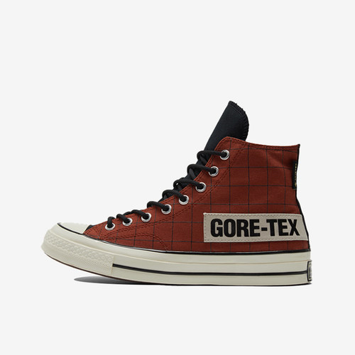 Converse匡威1970s GTX格纹高帮休闲帆布鞋男女同款板鞋171442C