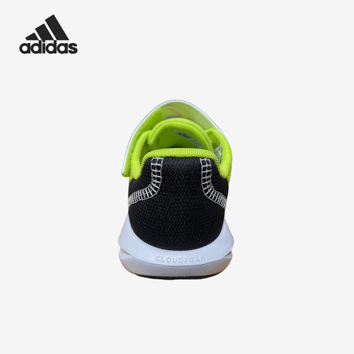 Adidas/阿迪达斯正品FAITO EL K小童魔术贴运动跑步鞋JQ8100