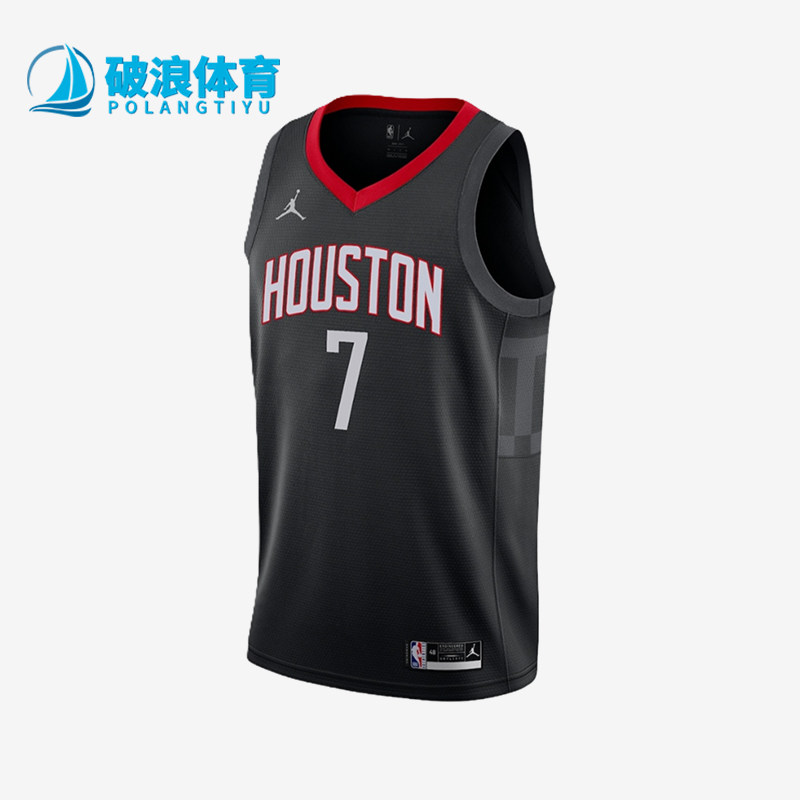 Nike/耐克正品JORDAN新款男女黑红色休闲经典篮球背心DO9527-017
