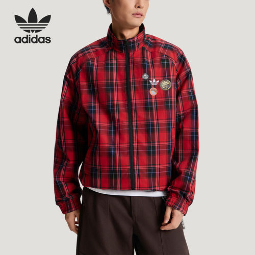 Adidas/阿迪达斯官方正品三叶草男士休闲双面穿运动夹克KT6368