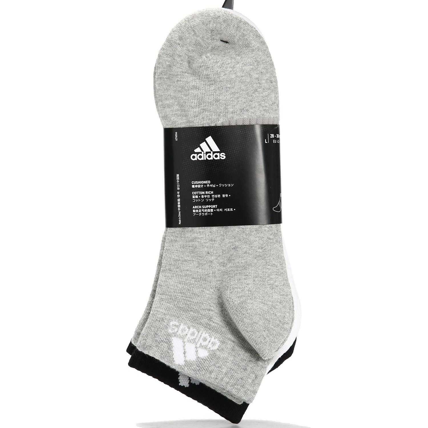 透气休闲运动袜Adidas阿迪达斯