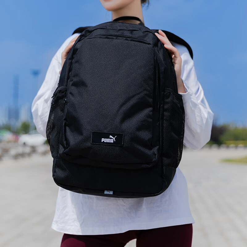 彪马男女同款日常双肩背包