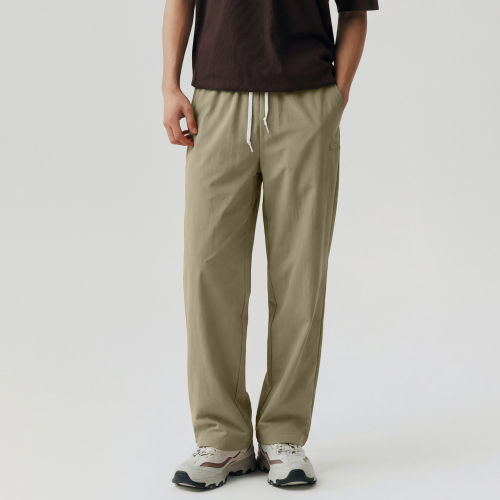 Skechers斯凯奇正品男透气系带中腰日常出行休闲裤L126M036-00V8
